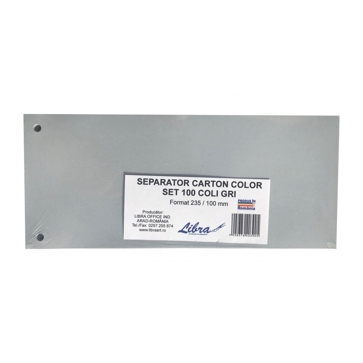 Separator set 100 carton gri