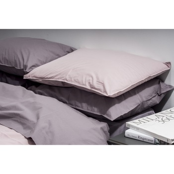 Set de lenjerie matrimoniala Percale Taupe & Brumi, Greige, 160 cm x 200 cm x 50 cm, 4 piese Set de lenjerie matrimoniala Percale Taupe & Brumi, Greige, 160 cm x 200 cm x 50 cm, 4 piese