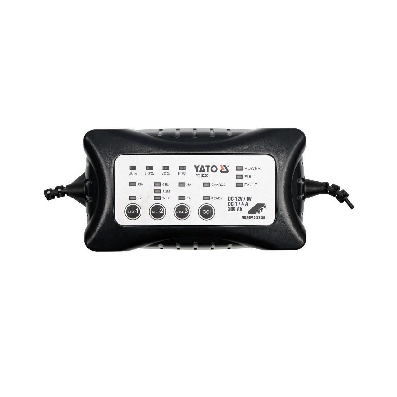 Redresor 6/12 V, 1/4A, 200Ah, Yato YT-8300