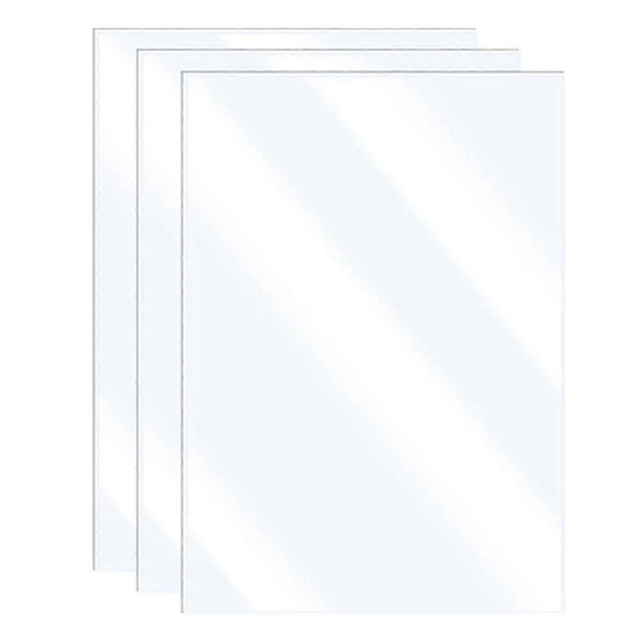 Set 3 db fólia 3D nyomtatókhoz, 380x260x0.15 mm, Átlátszó