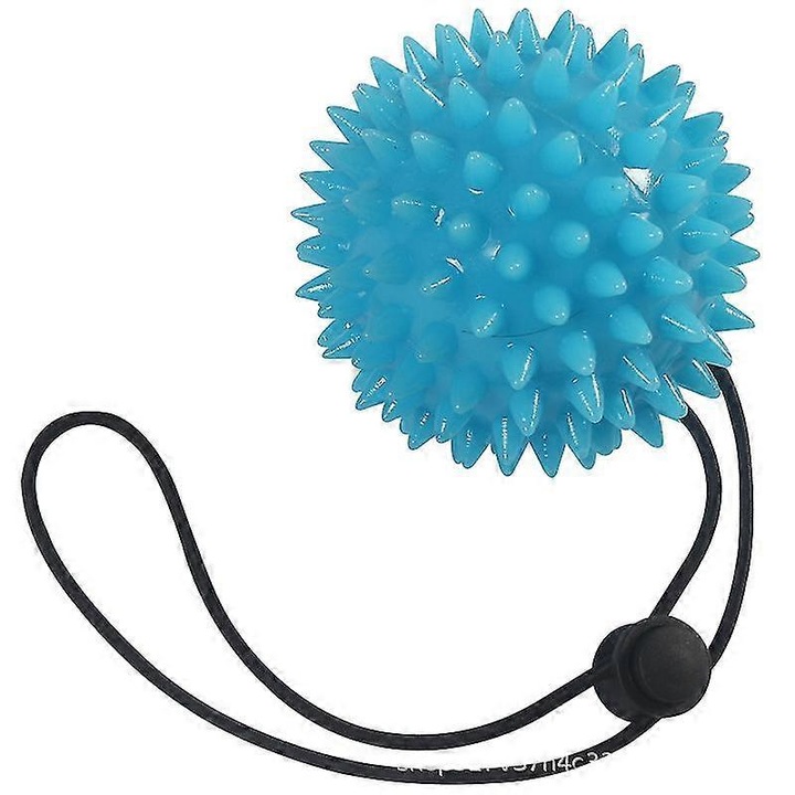 Minge fitness pentru exercitii de prindere, 6.5x15cm, material TPR, design ergonomic, elasticitate, set