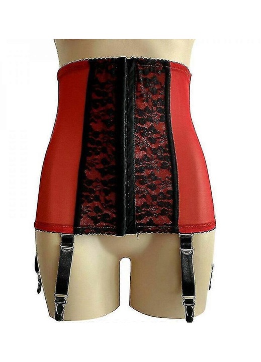 Fűző, Piros, Nylon
