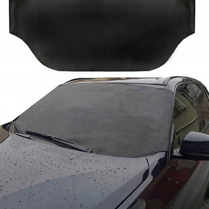 Husa de exterior pentru parbriz MEGA DRIVE, vara/iarna, 188x80 cm