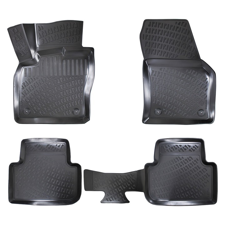 Set Covorase Auto Cauciuc Umbrella Pentru Vw Tiguan Ii Ad 2016-2019