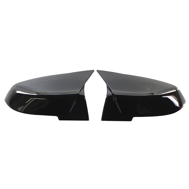 Комплект капачки за огледала гланц черно за BMW 1-Series F20 F21, 2-Series F23 F87, 3-Series F30 F31 F34, 4-Series F32 F33 F36, X1 E84