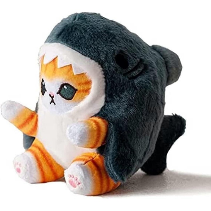 Jucarie de plus pisica, 20cm, design Kawaii, multicolor