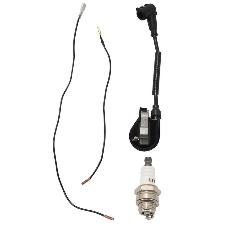 Bobina cu bujie pentru fierastraie cu lant 024 026 028 029 034 036 038 039 044 048 MS240 MS260 MS290 MS310 MS360 MS360C MS390 MS440 MS640, negru, metal