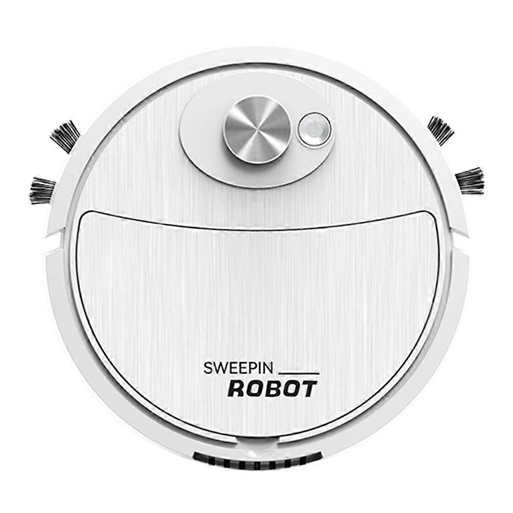Aspirator robot 8088, 3 in 1, reincarcabil, alb, sweepin
