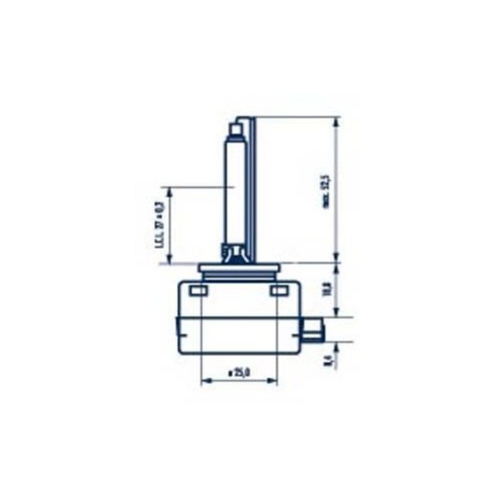 Bec xenon 42v d3s 4000 k narva