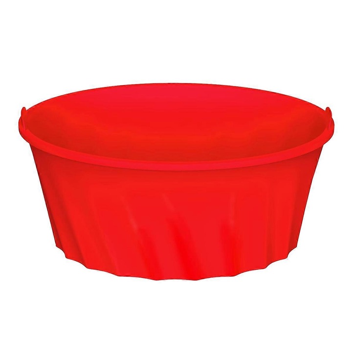 6 darabos szilikon lassúfőző burkolat szett, 6QT, piros, 24cm