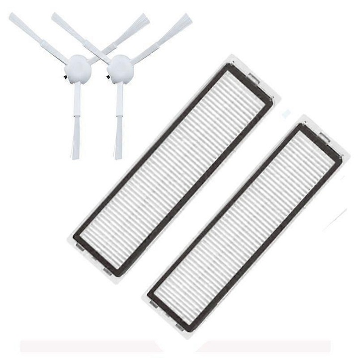 Set complet de inlocuire pentru aspirator Xiaomi Dreame D9, perie principala, perie laterala, filtru HEPA, mop