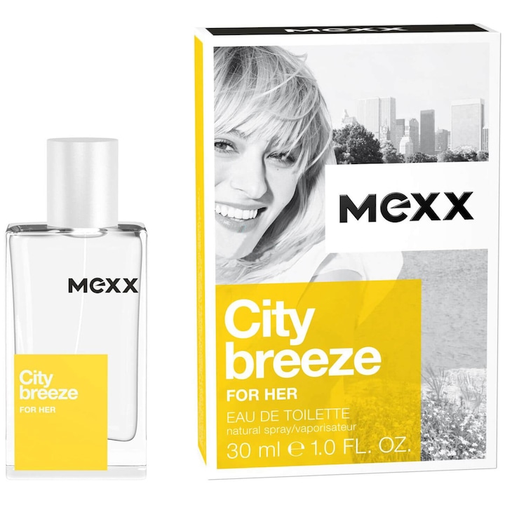 MEXX City Breeze női parfüm, Eau de Toilette, 30 ml