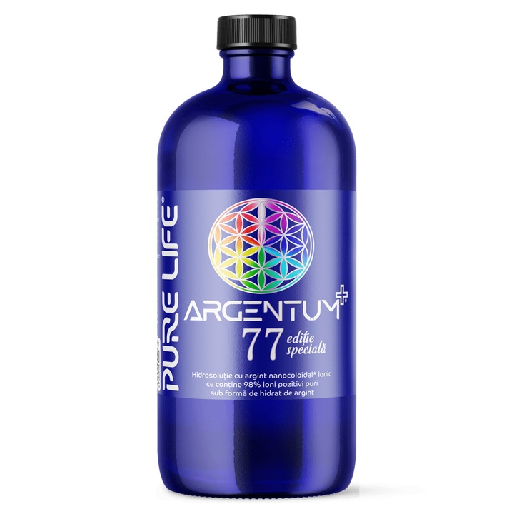 Argint Coloidal 77ppm Argentum Special Pure Life 480 ml