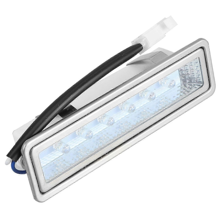 Lampa rectangulara pentru hota, 12x3.5x2.7cm, 1.5W, DC12V, argintie