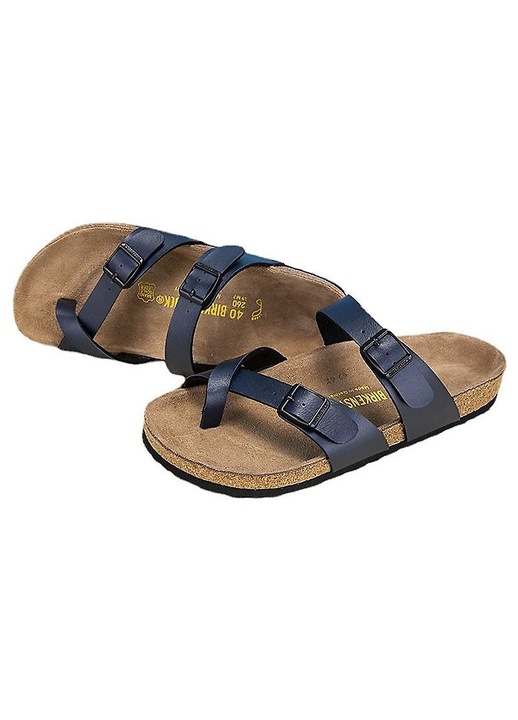 Női papucs Birkenstock Yao, parafa, kék