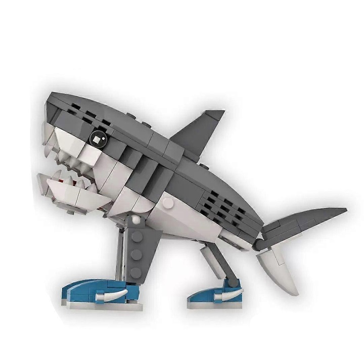 Set figurine Italian Brainrot blocuri de constructie, 31 piese, multicolor, din plastic ABS