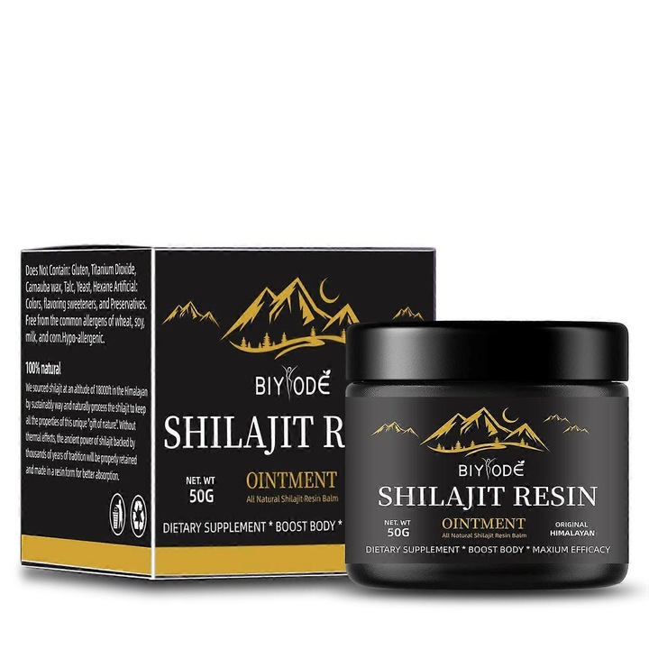 Shilajit Paszta 50g, 100% Himalájai, fulvosavval, felnőtteknek