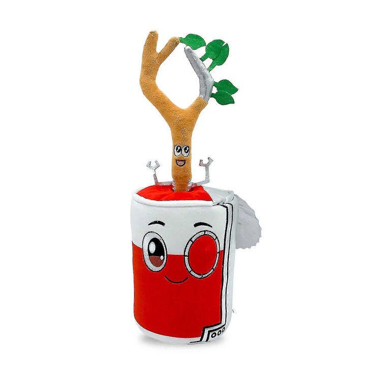 Jucarie de plus, Robot, 35cm, multicolor, set cu diverse modele