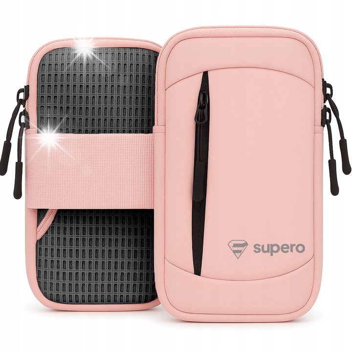 Supero sport tok, Run Free modell, vízálló neoprén, rózsaszín, univerzális méret