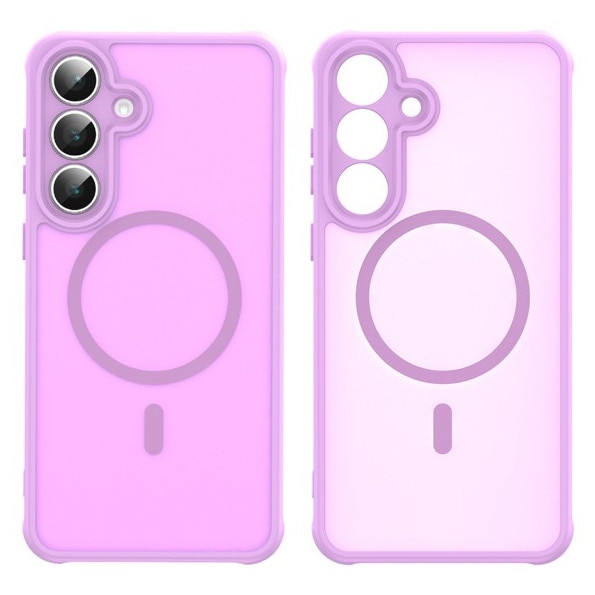 Husa Upzz® Halo Pentru Samsung Galaxy A17 5G, Magsafe, Protectie Camere si Colturi, Design Premium, Super Rezistenta, Pink