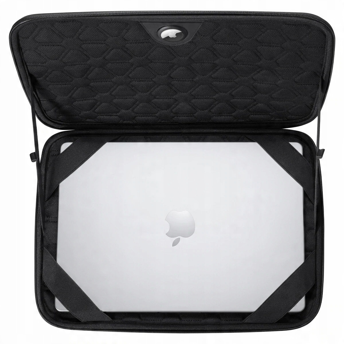 Etui laptop Spigen Rugged Armor Pouch "Pro", 15-16'', negru, dimensiuni 37.5x26.8x2.8cm, set complet