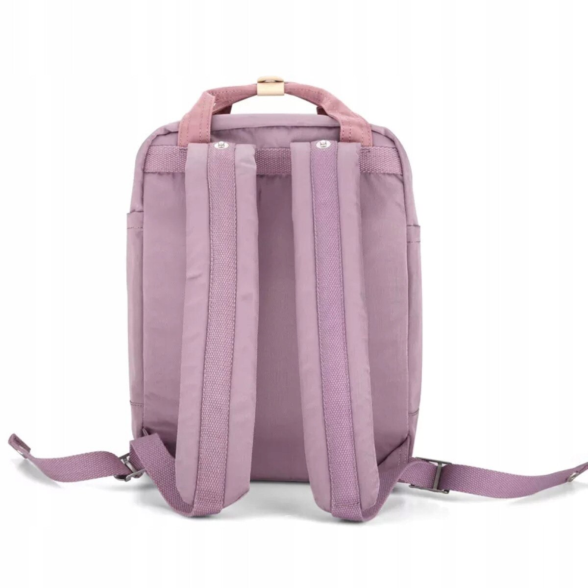 Rucsac Himawari pentru laptopuri de pana la 13-14 inch, violet si verde, 38x28x15cm