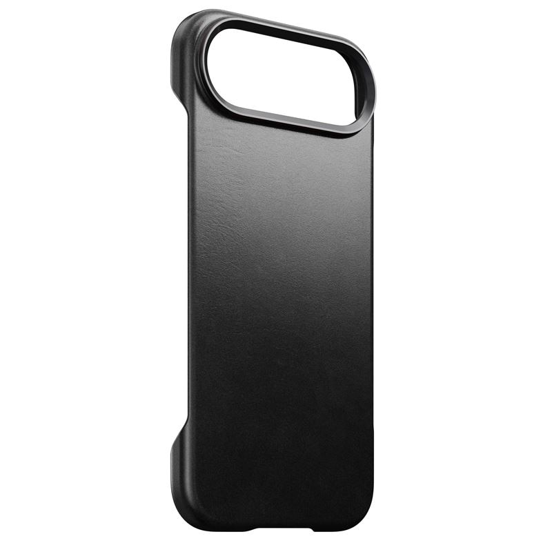 Husă din piele naturală Nomad Traditional Leather, compatibilă MagSafe, neagră, pentru iPhone 17 Air