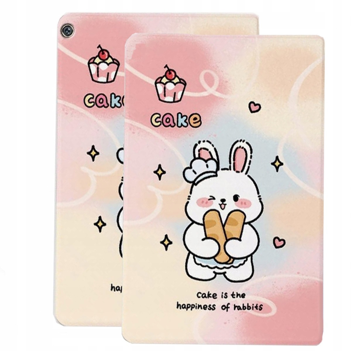 Husa pentru tableta, SUPERO SLIMCASE, compatibila Samsung Galaxy Tab A8 10.5, potrivita pentru copii, protectie la socuri, material rezistent, montaj/demontaj usor, roz