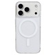 Husa pentru iPhone 17 Pro, WaltStore, Silicon transparent, MagSafe, Protectie camere