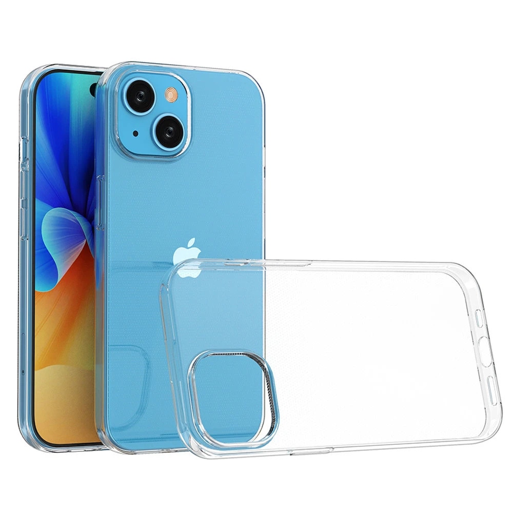 Husă protecție iPhone 15, Ultra Clear, TPU, transparentă, 0.9 mm