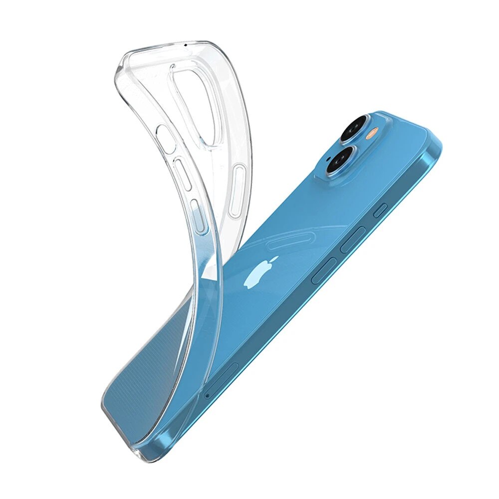 Husă protecție iPhone 15, Ultra Clear, TPU, transparentă, 0.9 mm