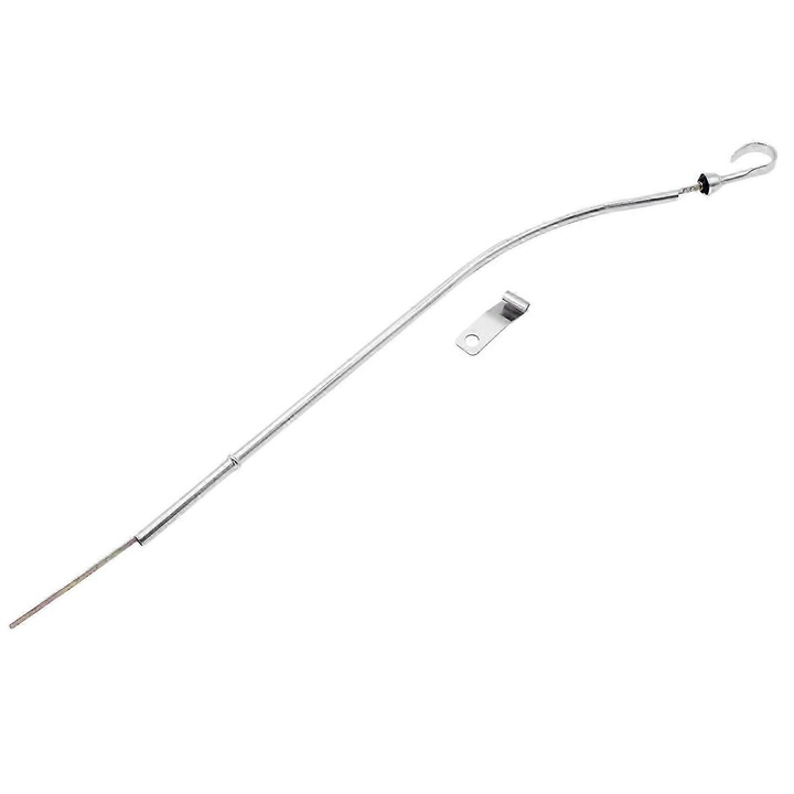 Motorolaj-betöltőcső Chevrolet Small Block 262 305 350 400-hoz, 23 hüvelykes, ezüst, teljes készlet