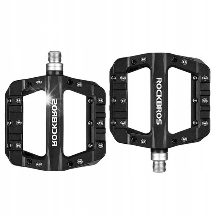 Велосипедни педали Rockbros, универсални, противоплъзгащи, 1/4", черни