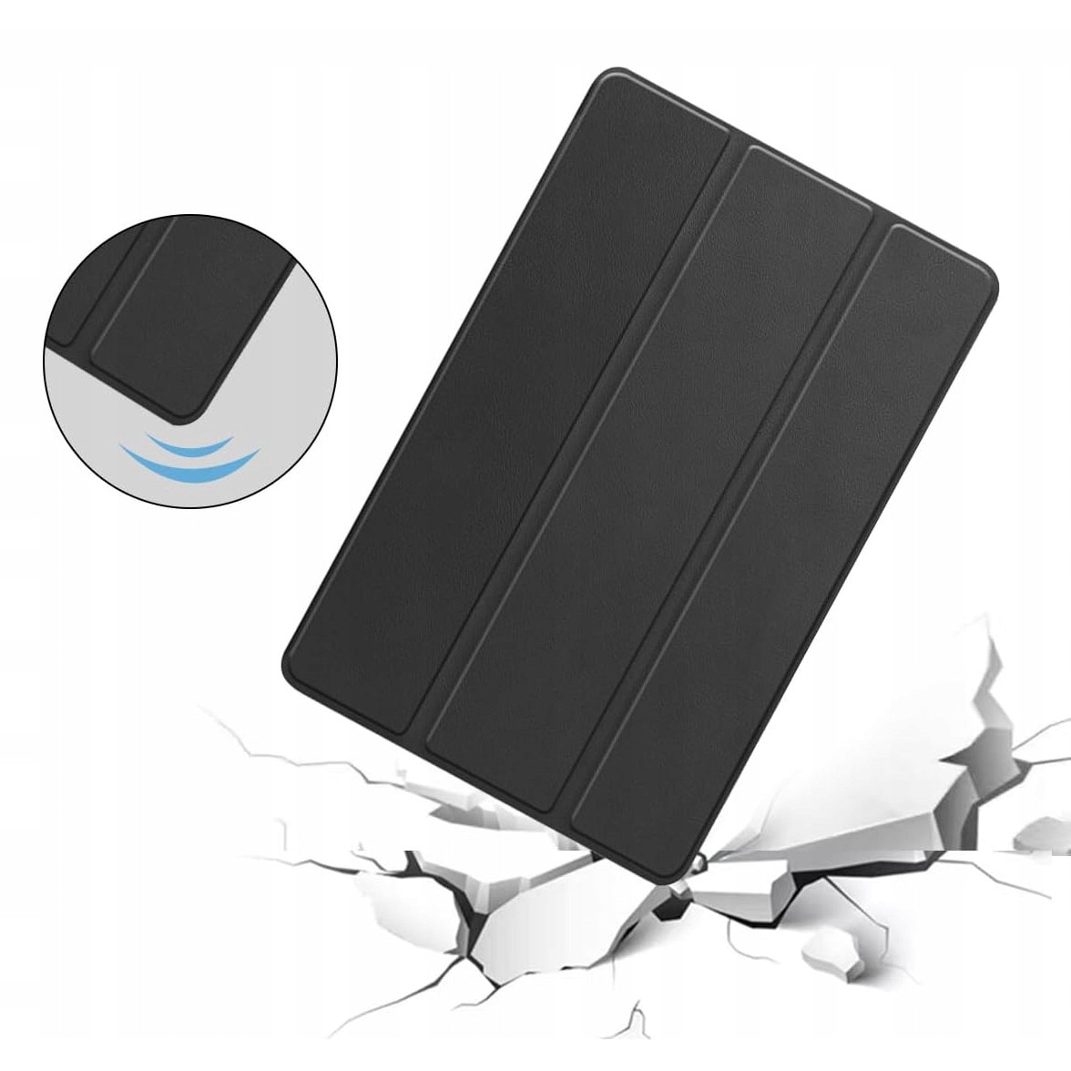 Husa pentru tableta Lenovo Yoga Tab Plus/Yoga Pad Pro AI 12.7 TB520FU, material durabil, design modern, negru