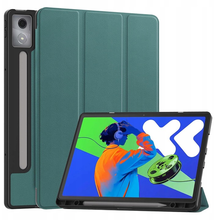 Etui pentru tableta, Lenovo Idea Tab Pro / Pro MT 12.7 TB-373, negru, functie suport