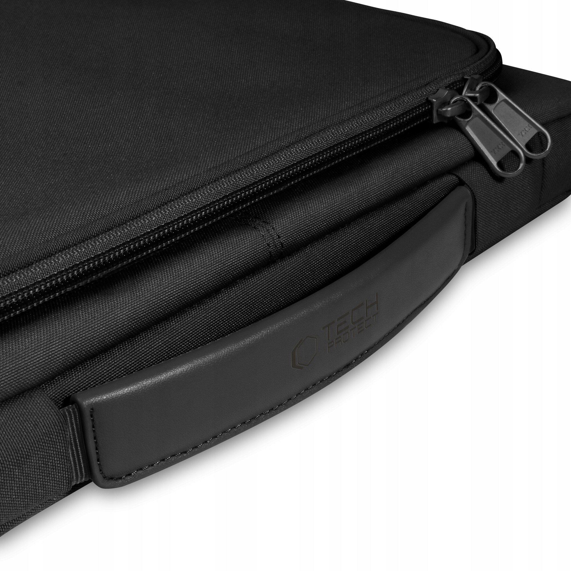 Geanta laptop 15-16 inch, Tech-Protect, neagra, dimensiuni 38x25x3cm, set cu etui