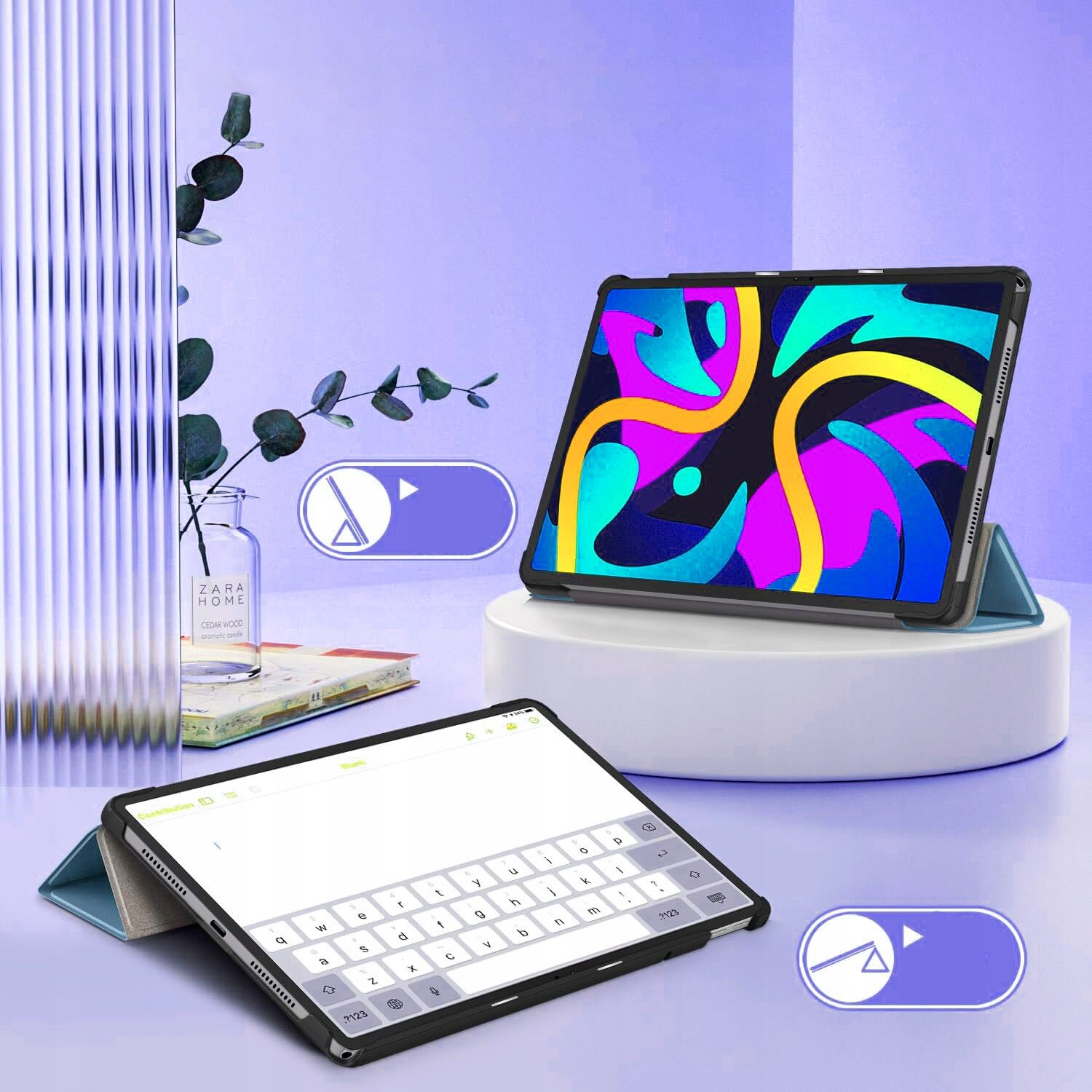 Husa tableta Lenovo Tab M11/K11E TB-330FU/TB-330XU/TB-331FC, protectie 360, material premium, elegant