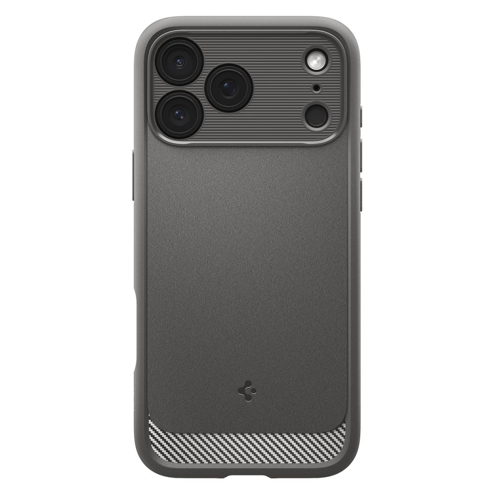 Carcasa Spigen Rugged Armor cu MagSafe compatibila cu iPhone 17 Pro Max, Gri