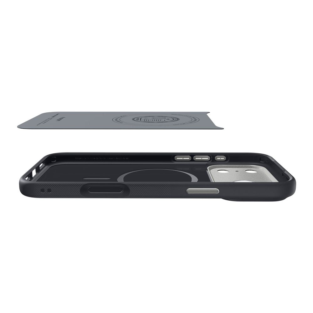 Carcasa Spigen Nano Pop cu MagSafe compatibila cu iPhone 17 Pro, Black