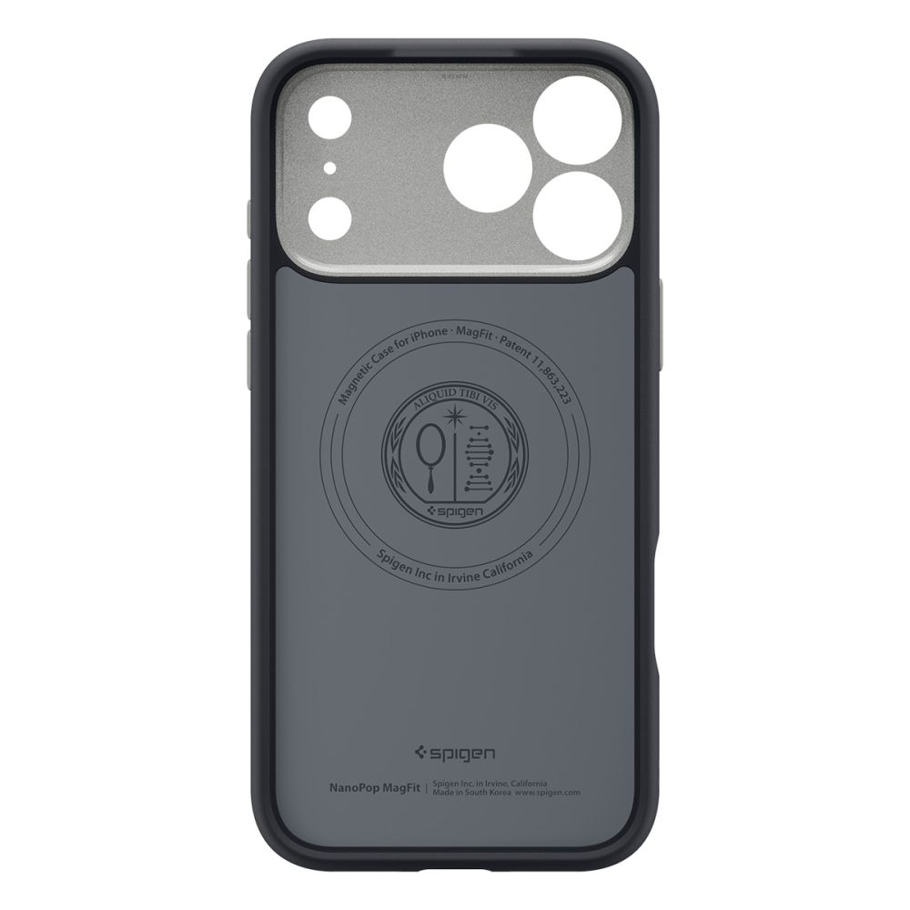Carcasa Spigen Nano Pop cu MagSafe compatibila cu iPhone 17 Pro Max, Black