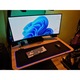 Mousepad de gaming XXL Bedee, 14 moduri de iluminare, 800x300x4mm, negru/RGB