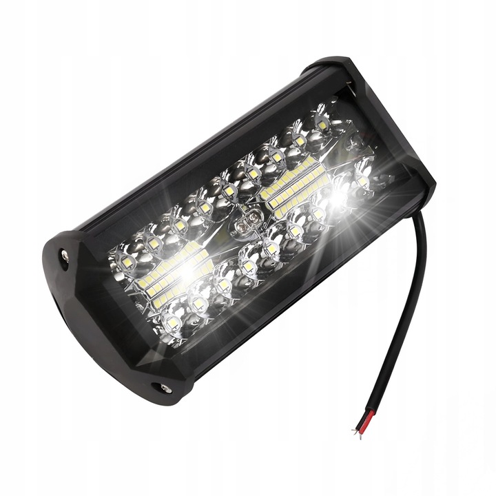 Lampa LED de lucru auto, 240W, negru, 6000K, IP68, dimensiuni 20x10x10cm, set cu suport reglabil