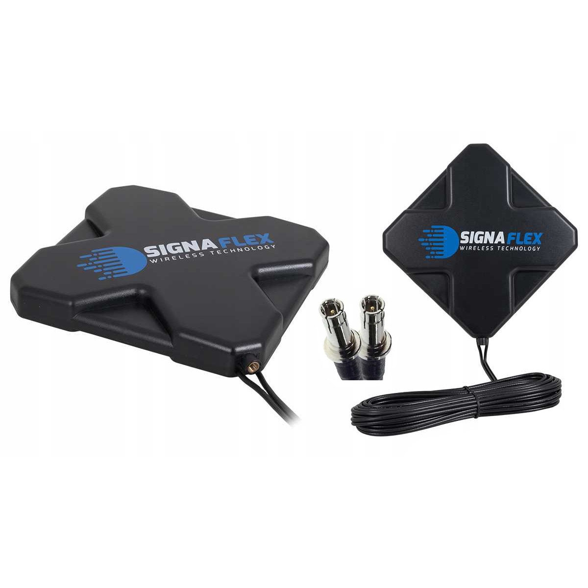 Alpha Duala Antena Duala Omni 40 dBi, SIGNAFLEX, 2G/3G/4G LTE, neagra, 20x20x2cm ...