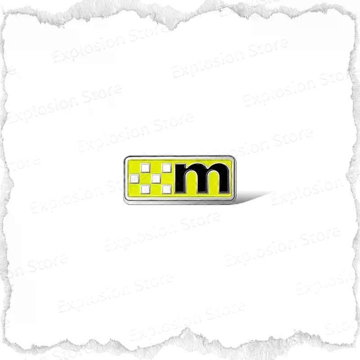 3D метална емблема М за Ford Focus 2 3 Fiesta, автоаксесоари, слънцезащита, водоустойчива