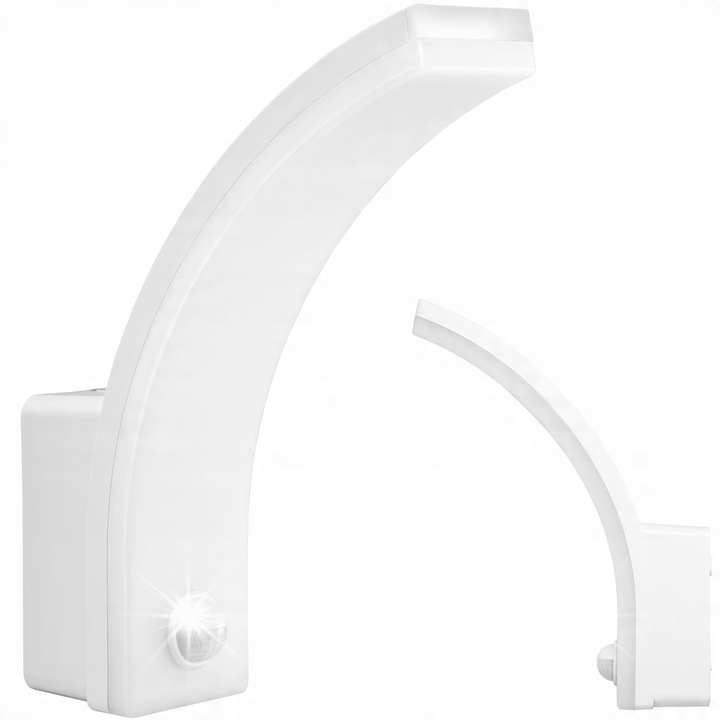 LED falikar 20W mozgásérzékelővel és fényerőszabályzó funkcióval, fehér, 250x188x66mm