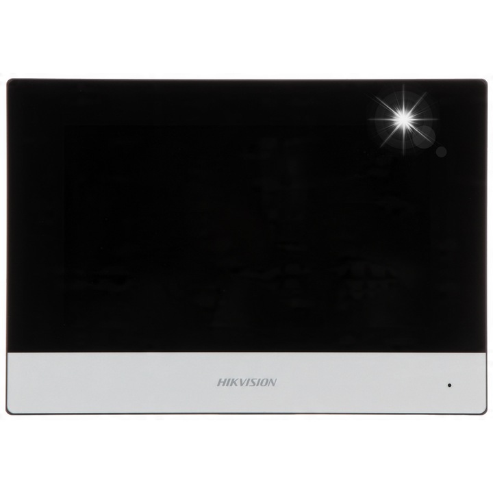 Videointerfon Hikvision DS-KIS602, 7" LCD, 1080p, Negru