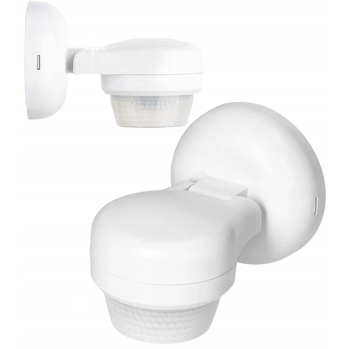 Camera de detectie miscare PIR 360, Orno, 1200W, Alb