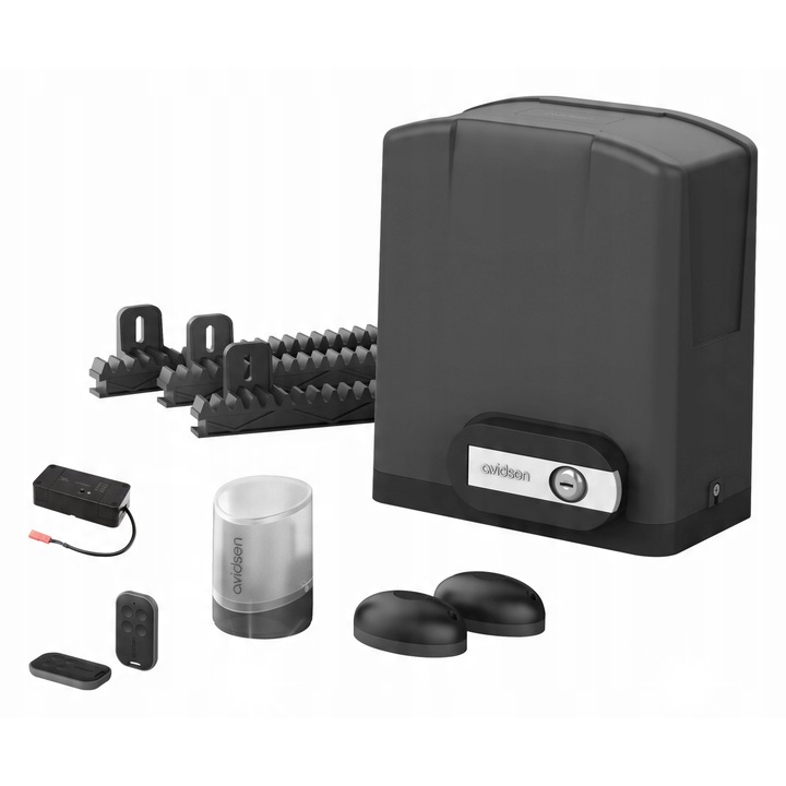 Kit automatizare poarta glisanta, Orno, 8m, 500kg