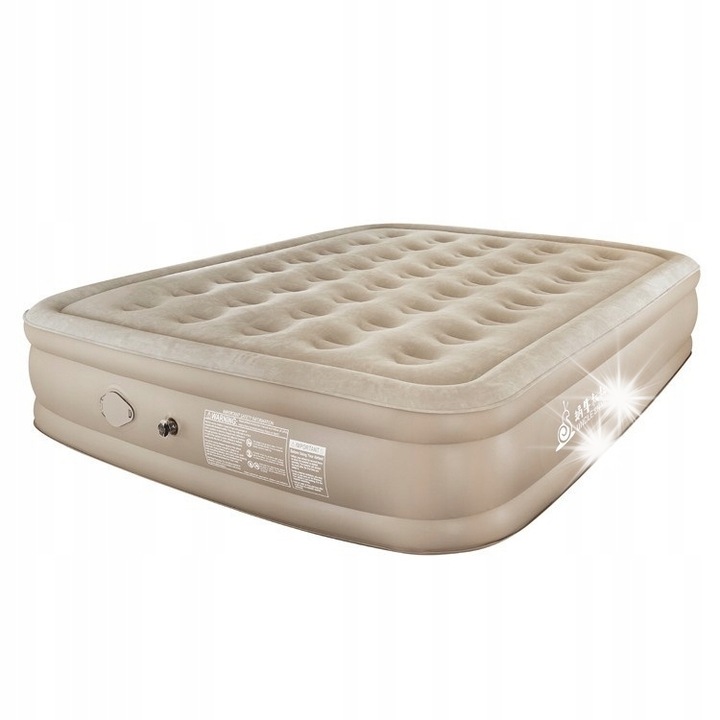 Автоматичен двоен къмпинг матрак ITIMPORT, 150x200x40см, с вградена помпа, 300кг, PVC материал, включени аксесоари