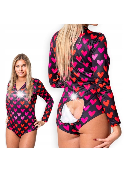 Pijamale de dama ITIMPORT, scurte, multicolor, poliester, maneci lungi